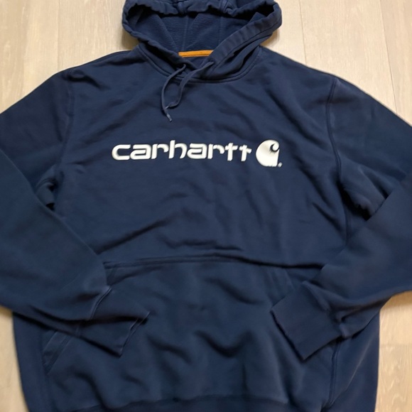 CARHARTT FORCE® DELMONT SIGNATURE GRAPHIC HOODED SWEATSHIRT Style #103873 XL - Picture 11 of 11